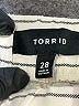 Torrid Stripes Ivory Casual Pants Size 28 waist - photo 4