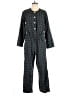J.Crew 100% Cotton Plaid Green Jumpsuit Size L - photo 1