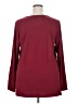 Torrid Burgundy Long Sleeve Blouse Size 4X Plus (4) - photo 2