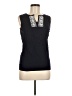 Talbots Black Blue Sleeveless Blouse Size M - photo 1