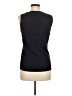 Talbots Black Blue Sleeveless Blouse Size M - photo 2