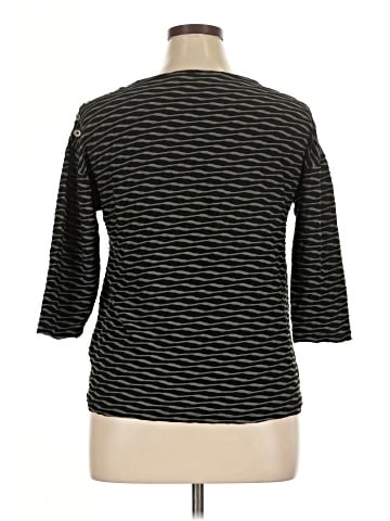 Onque Casuals 3/4 Sleeve Top (view 2)