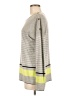 Max Studio 100% Cotton Stripes Gray Pullover Sweater Size M - photo 5