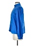 Ship'n Shore Blue Long Sleeve Blouse Size M (estimated) - photo 5