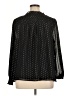 Old Navy Polka Dots Black Long Sleeve Blouse Size XL - photo 2