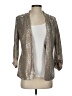 Sam Edelman 100% Polyester Metallic Silver Blazer Size XS - photo 1
