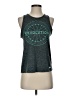 Nike 100% Polyester Gray Active Tank Size S - photo 1