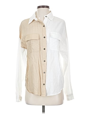 BKE Long Sleeve Blouse (view 1)
