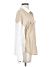 BKE Color Block Ivory Long Sleeve Blouse Size XS - photo 4