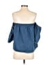 JOA 100% Cotton Blue Sleeveless Top Size S - photo 2