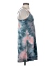 Shein 100% Polyester Tie-dye Teal Casual Dress Size 4 - photo 4