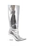 Zara Silver Boots Size EU 35 - photo 1