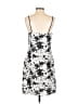 Unbranded Print Black Cocktail Dress Size S (estimated) - photo 2