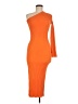 Lulus Orange Cocktail Dress Size M - photo 1