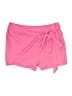 Shein Curve Solid Pink Shorts Size 1X - photo 1