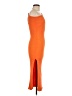 Lulus Orange Cocktail Dress Size M - photo 4