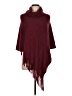 Assorted Brands Burgundy Poncho One size - photo 1