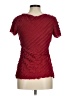 Lavish Burgundy Short Sleeve Top Size M - photo 2