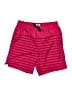 Old Navy 100% Polyester Stripes Red Board Shorts Size L - photo 1