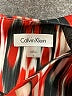 Calvin Klein Graphic Red Cocktail Dress Size 6 - photo 7