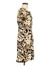 Dani Max 100% Polyester Print Gold Casual Dress Size 8 - photo 4