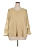 Cato Gold 3/4 Sleeve Blouse Size 18-20w - photo 1