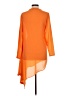 Maria Calderara 100% Polyester Orange Cocktail Dress Size 8 (3) - photo 2