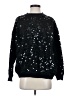 She + Sky Stars Black Pullover Sweater Size Sm - Med - photo 1