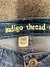 Indigo Thread Co. Stripes Blue Jeans Size 10 - photo 7