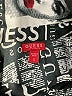 Guess Print Multi Color Silver Long Sleeve Blouse Size S - photo 7