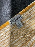 J for Justify Checkered-gingham Yellow Jumpsuit Size S - photo 4