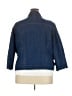 Bill Blass 100% Cotton Blue Blazer Size 2X - photo 2