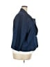 Bill Blass 100% Cotton Blue Blazer Size 2X - photo 4