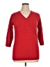 Avenue Red Pullover Sweater Size 14 - 16 Plus - photo 1