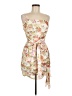 City Studio Floral Ivory Cocktail Dress Size 9 - 10 - photo 1