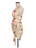 City Studio Floral Ivory Cocktail Dress Size 9 - 10 - photo 5