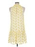 Ali & Jay 100% Polyester Chevron-herringbone Yellow Casual Dress Size M - photo 2