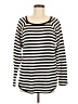 MICHAEL Michael Kors Stripes Black Pullover Sweater Size M - photo 1