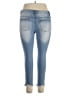 Jeans Solid Blue Jeans Size XL - photo 2