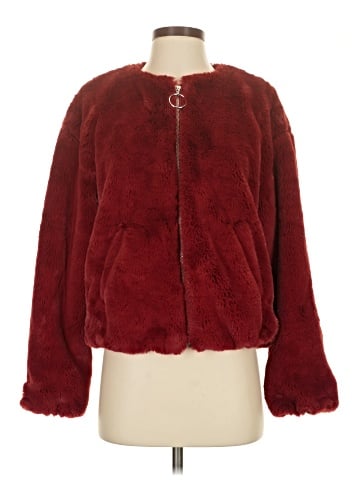 Sebby Collection Faux Fur Jacket (view 1)