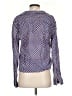 Roberta Roller Rabbit 100% Cotton Polka Dots Blue Long Sleeve Blouse Size S - photo 2