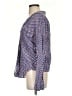 Roberta Roller Rabbit 100% Cotton Polka Dots Blue Long Sleeve Blouse Size S - photo 5
