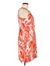 Perceptions Paisley Orange Cocktail Dress Size 6 - photo 4