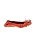 Tory Burch Orange Flats Size 7 1/2 - photo 1