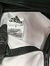 Adidas 100% Polyester White Track Jacket Size 6 - photo 3