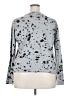 ON FIRE 100% Cotton Silver Long Sleeve T-Shirt Size 3X - photo 2