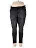 Celebrity Pink Solid Gray Jeans Size 2X (estimated) - photo 1