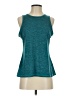 Ideology 100% Polyester Teal Active Tank Size S - photo 1