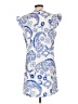Unbranded Paisley Blue Cocktail Dress Size L - photo 2