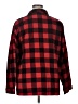 Target 100% Cotton Plaid Red Long Sleeve Button-Down Shirt Size 1X - photo 2